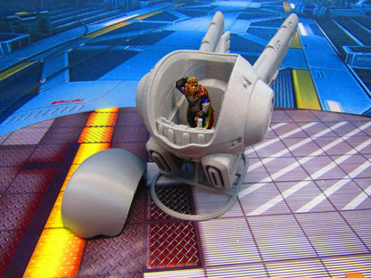 Personal Shuttle Pod Ship Miniature Mini Scatter Terrain Scenery