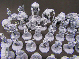 Sci Fi Mini Set 7 - 62pc Novus Landing Set Mini Miniatures Player Characters NPC