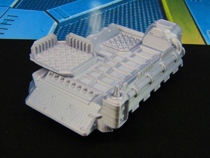 Hover Mover Mining Construction Equipment Scenery Scatter Terrain 3D Printed