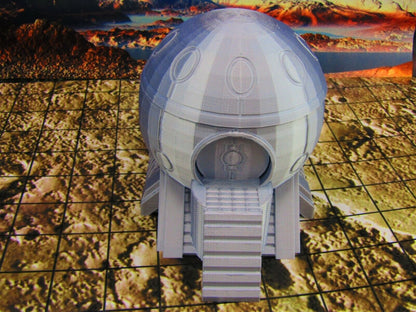 Omnisphere Retro Alien Spaceship UFO Scatter Terrain Scenery Mini Miniature