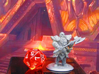 Dueragar Gray Dwarf Fighter Mini Miniature Model Character Figure