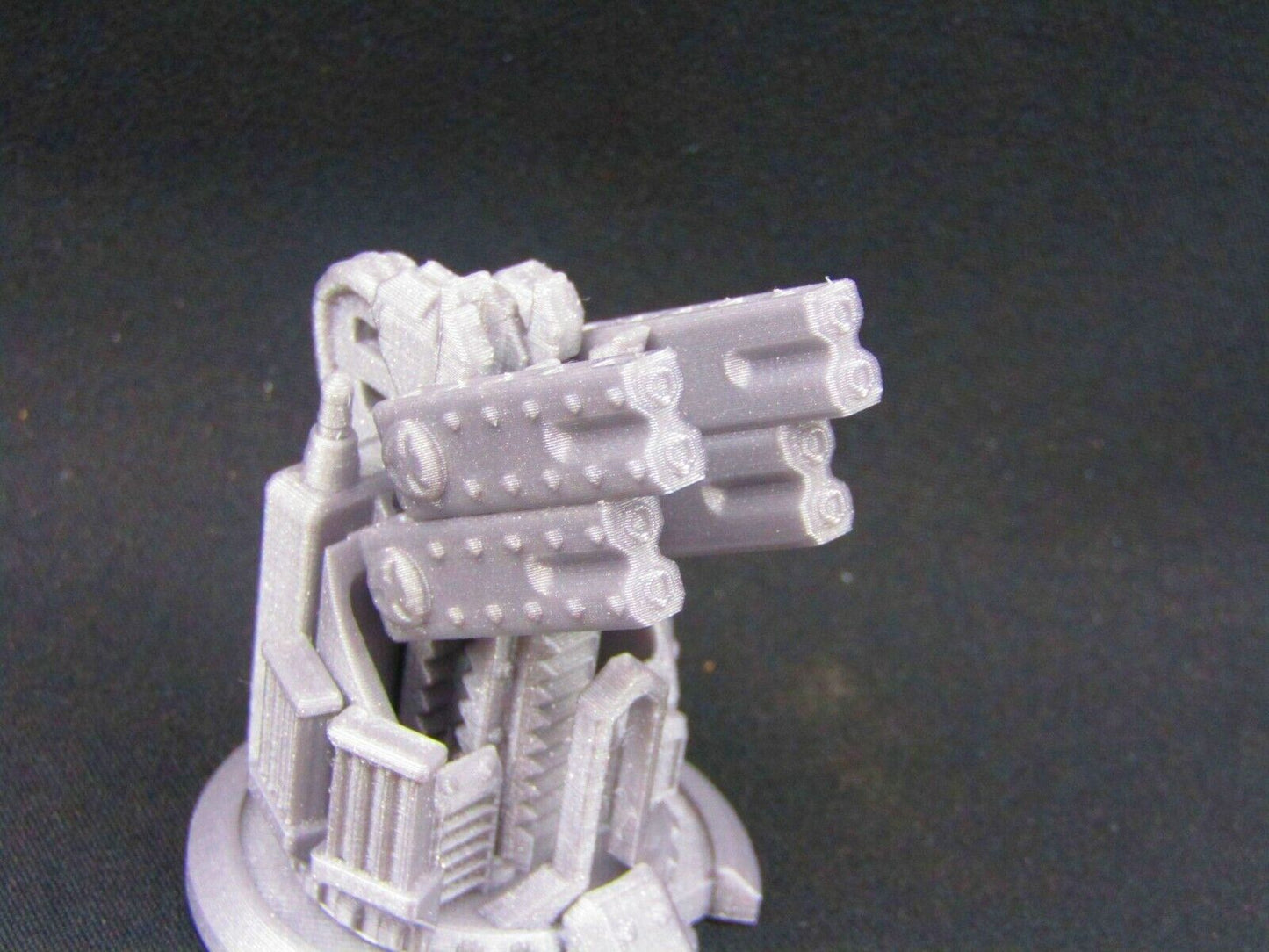 Large Gun Turret Scenery Scatter Terrain 3D Printed Model 28/32mm Scale Sci Fi