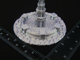 Town Square Courtyard Decorative Fountain Scatter Terrain Scenery Tabletop Game
