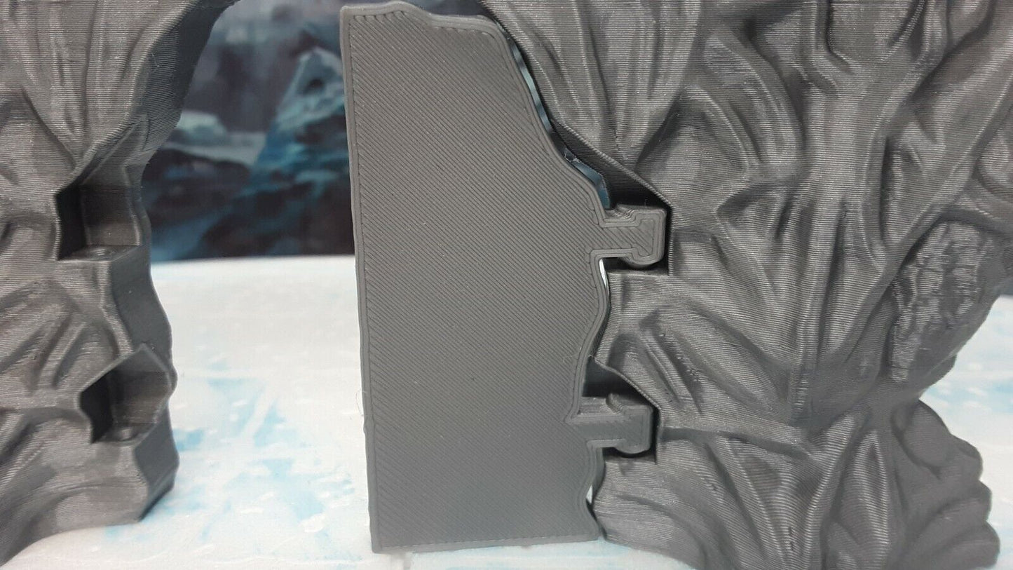 Ice Palace Castle Gates Scatter Terrain Set Scenery 28mm Dungeons & Dragons