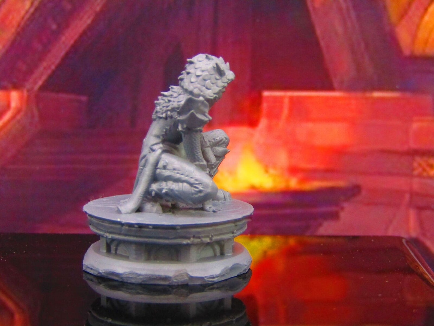 Draconian Rogue Thief Assassin  Mini Miniature Model Character Figure 28mm/32mm