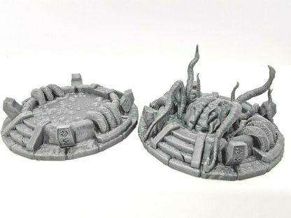 2 Piece Experimental Brain Pool Scatter Terrain Scenery Dungeons & Dragons
