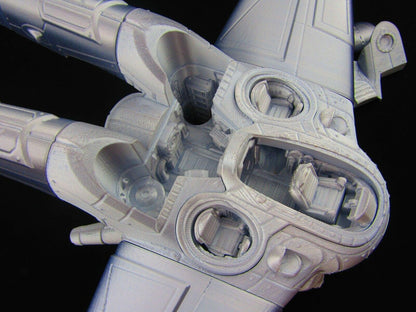 Large Modular Starfighter "Sparrowhawk" Space Ship Scenery Scatter Terrain SciFi