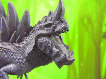 Crystaline Spinosaurus Dinosaur Mini Miniature Figure 3D Printed Model 28/32mm