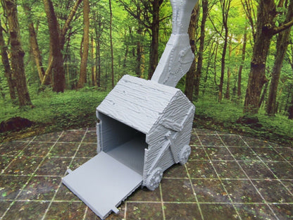 Trojan Siege Rabbit Miniature Mini Scenery Terrain 3D Printed Model D&D Piece