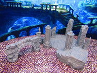 
              Merfolk Mermaid Deep Sea Plaza City Center Scenery Scatter Terrain Props
            