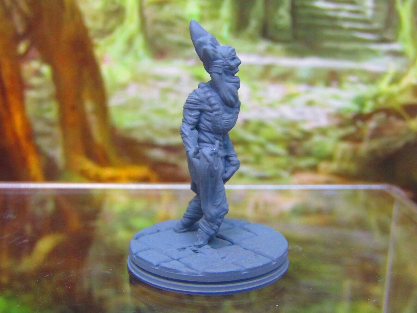 Aztec Mayan King Pharaoh Undead Mummy Mini Miniature 3D Printed Model 28/32mm