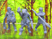 
              Prehistoric Tribe Shaman & Warriors Set Mini Miniature 3D Printed Figure Model
            