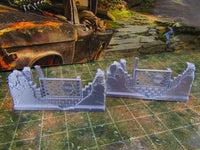 
              2pc Building Rubble Straight Brick Wall B Scatter Terrain Scenery Wasteland
            