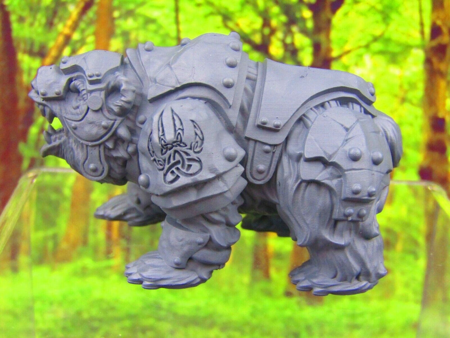 War Bear Mini Miniature 3D Printed Model 28/32mm Scale Fantasy Dungeon & Dragons
