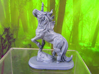 
              Unicorn Mythical Horse Mini Miniatures 3D Printed Resin Model Figure 28/32mm
            