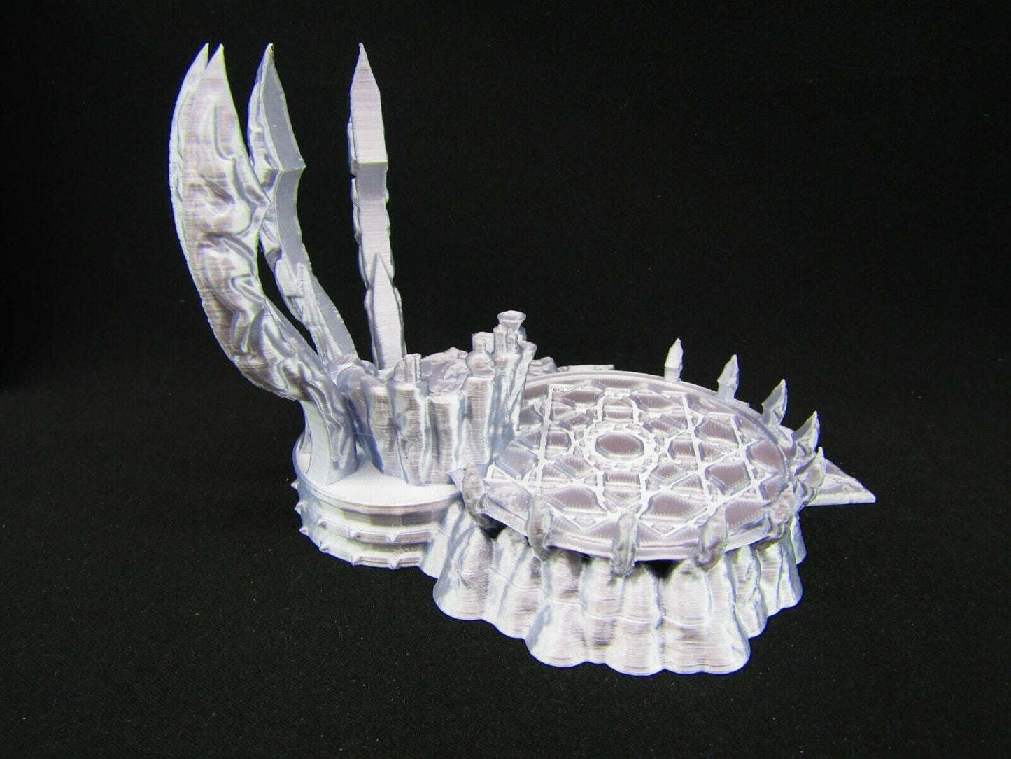 Evil Occult Pulpit Summoning Circle Scatter Terrain Scenery 3D Printed Mini