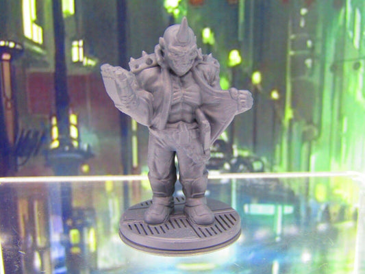 Alien Space Gang Bully Street Thug Mini Miniature Figure 3D Printed Model Sci Fi