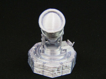 Large Observatory Telescope Scatter Terrain Scenery 3D Printed Mini Miniature