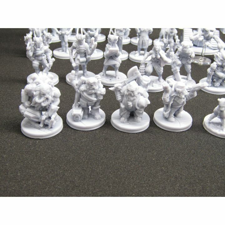Sci Fi Mini Set 4 - 48 pc The Ignis Quadrant EC3D Miniatures
