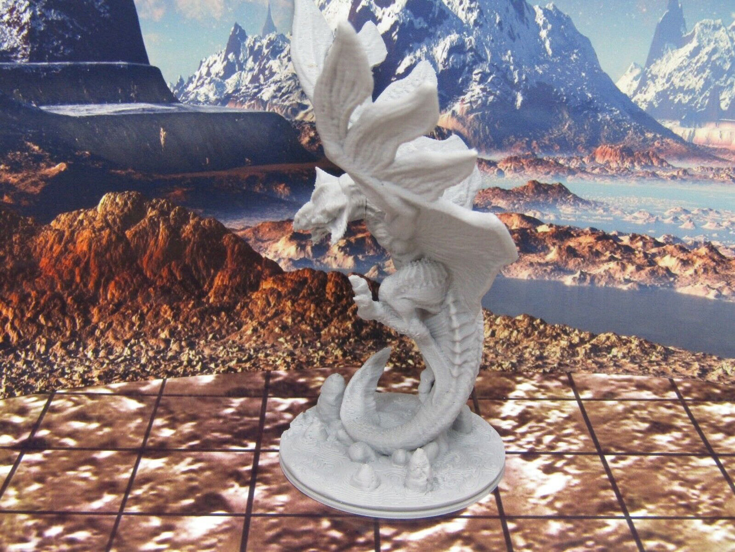Flying Death Beast Alien Monster Encounter Mini Miniature Figure 3D Printed