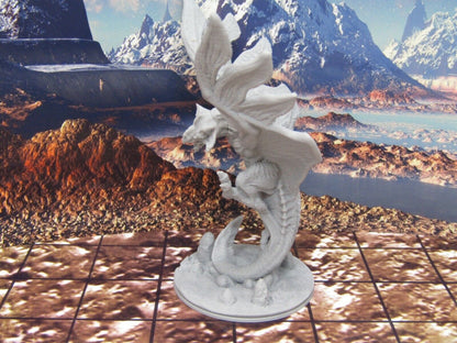 Flying Death Beast Alien Monster Encounter Mini Miniature Figure 3D Printed