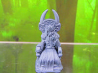 
              Aged Mad King Seated in Throne Mini Miniatures 3D Printed Resin Model Figure
            