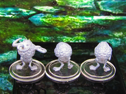 3pc Intellect Devourer Monster Set Mini Miniature Model Character Figure