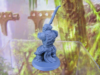 Hobgoblin Swordsman Fighter Warrior Mini Miniatures 3D Printed Resin Model
