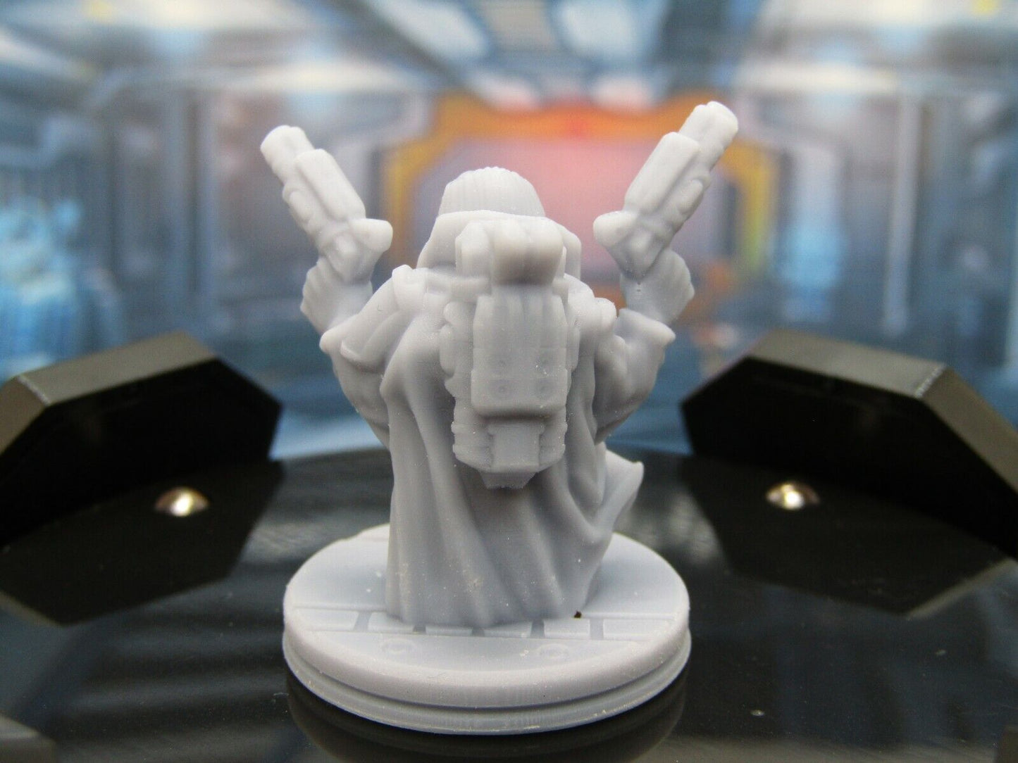 Dwarven Gunslinger Gunner Mini Miniature Scatter Terrain Scenery 3D Printed Mode