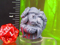 
              Tortle Merchant Turtle Man Mini Miniature Figure 3D Printed Model 28/32mm Scale
            