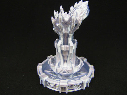 Spider Fountain Scatter Terrain Scenery 3D Printed Mini Miniature Model 28/32mm