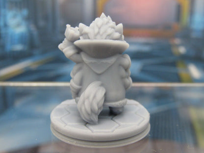 Furry Alien Fuzzy Noble Mini Miniature Scatter Terrain Scenery 3D Printed Model