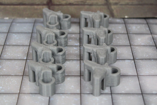 8pc Wall Splitter Dungeonsticks Connectors Walls Map Tile Set Scenery D&D