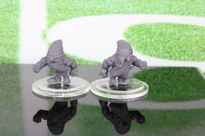 2pc Runner Dwarves Mini Miniature Player Tabletop Blood Fantasy Football Bowl
