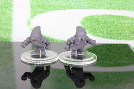 2pc Runner Dwarves Mini Miniature Player Tabletop Blood Fantasy Football Bowl