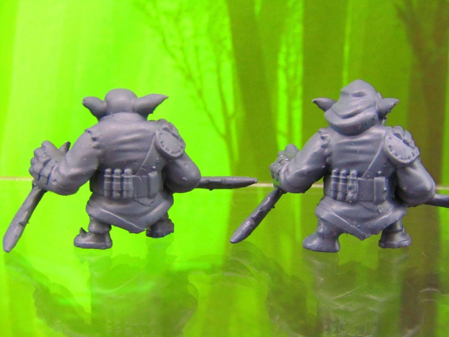 Pair of Goblin Rogue Thiefs Mini Miniatures 3D Printed Model 28/32mm Scale RPG