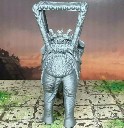 Howdah Saddles Riding Elephant Mini Miniature Figure 28-32mm Tabletop Gaming
