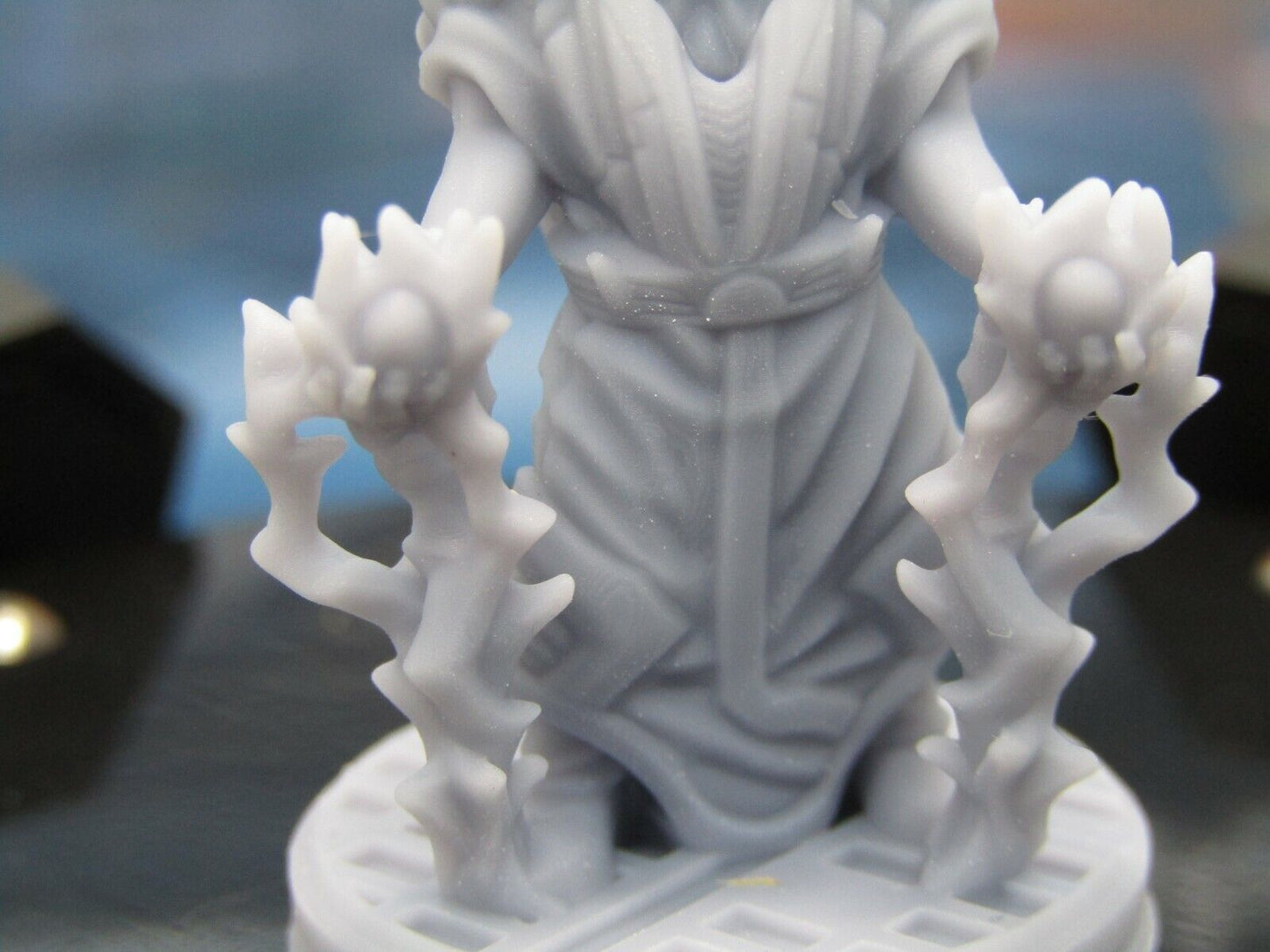 Mechromancer / Techromancer w/ Robo Spiders Mini Miniature Terrain 3D Printed