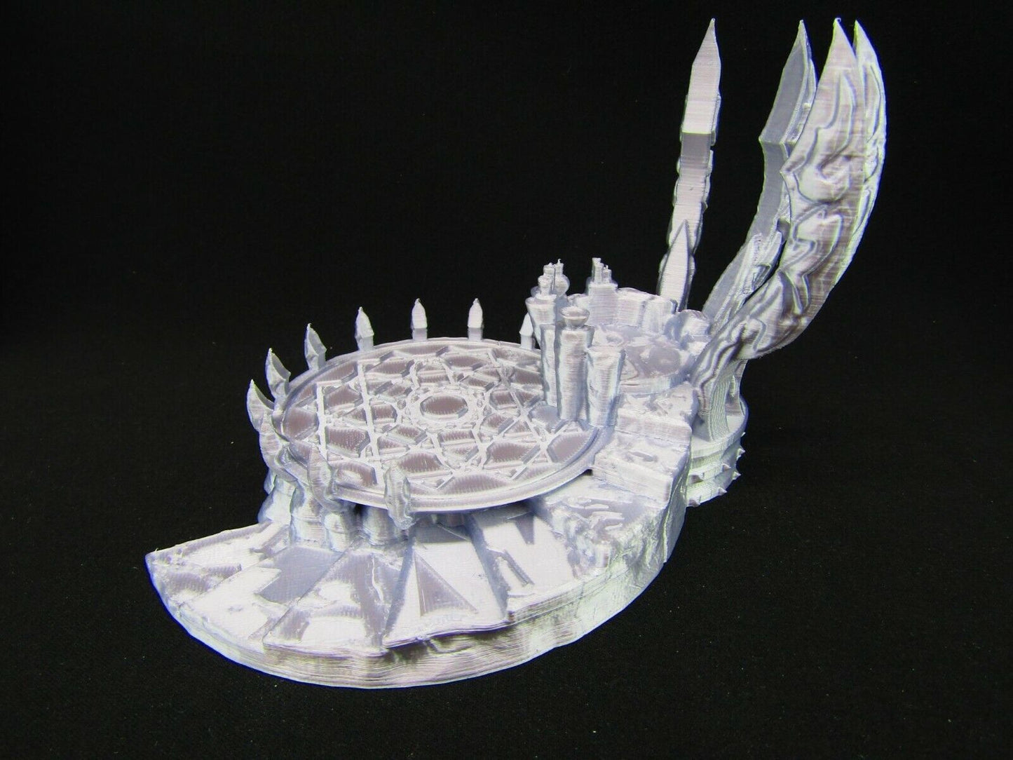 Evil Occult Pulpit Summoning Circle Scatter Terrain Scenery 3D Printed Mini