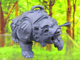 War Bear w/ Mount Mini Miniature 3D Printed Model 28/32mm Scale Fantasy DnD