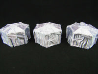 
              3pc Barbarian Berserker Huts Set Scatter Terrain Scenery 3D Printed Mini
            