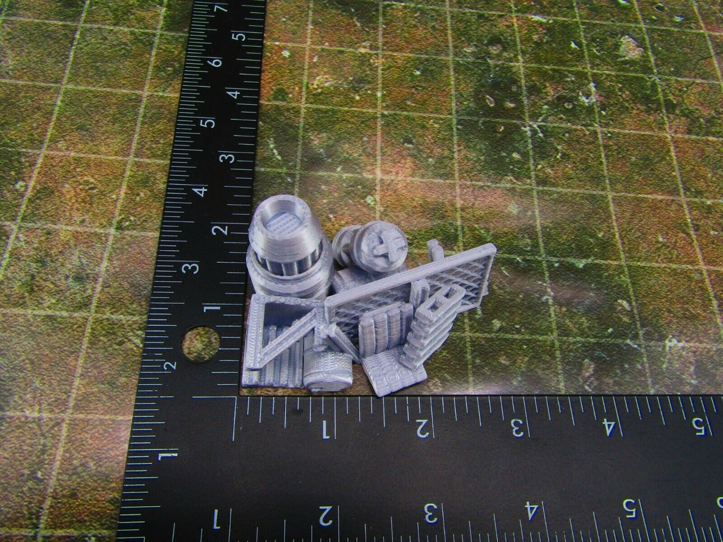 2pc Junk Street Rubble A Scatter Terrain Scenery Wasteland Apocalypse Dystopian