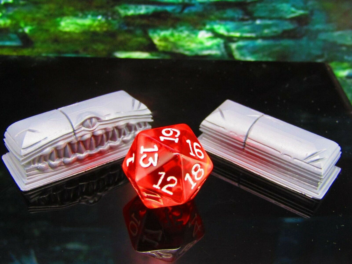 Coffin Casket Graveyard Mimic Monster Pair B Mini Miniature Model Character