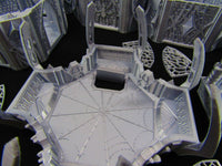 
              Dark Elf Royal Tower Pair Scatter Terrain Scenery 3D Printed Mini Miniature
            