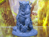 
              Roaring Horned Troll Mini Miniature Figure 3D Printed Model 28/32mm Scale
            