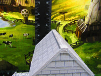 
              Village Center Mill, Stable, Blacksmith, & Shops Scatter Terrain Scenery 3D
            