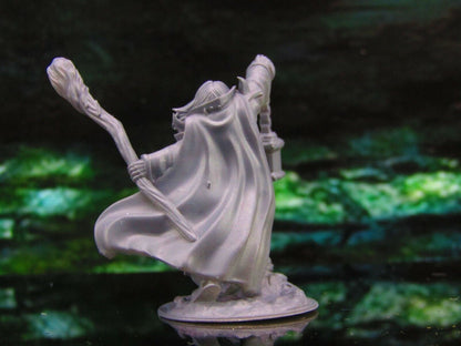 Male Necromancer A Mini Miniature Model Character Figure 28mm/32mm Scale