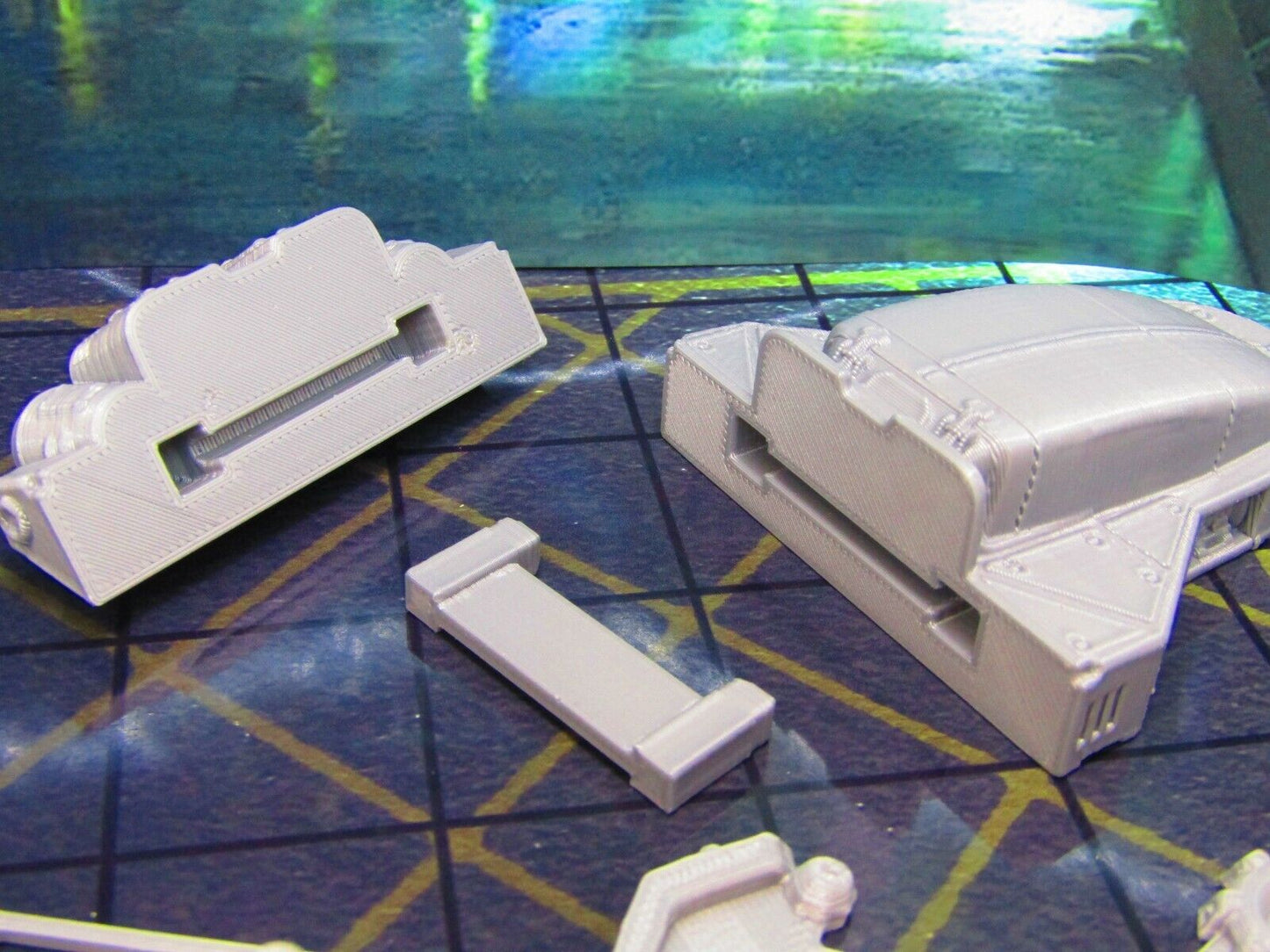 Hover Car Vehicle Transportation Terrain Scenery Miniature
