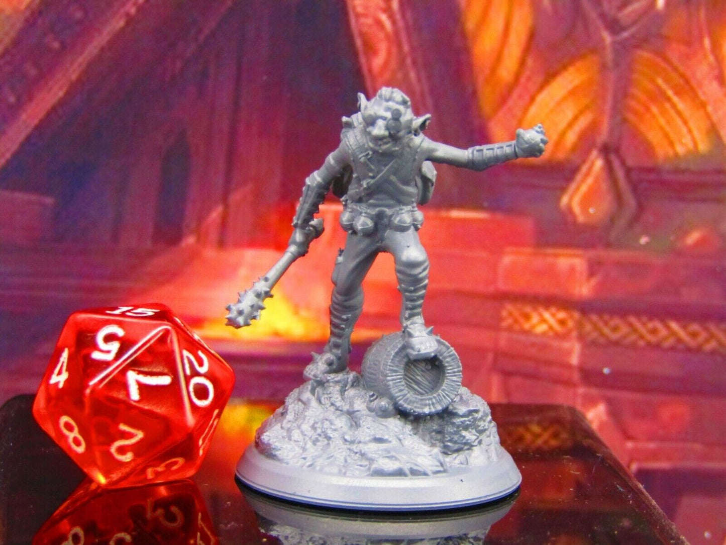 Goblin Bombardier Maniac Explosives Bomber Mini Miniature Model Character Figure