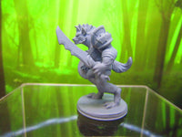 
              Gnoll Swordman Monster Mini Miniature 3D Printed Model 28/32mm Scale
            